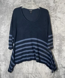 Lane Bryant Women’s Sweater Pullover Size 2X Plus  Knit 3/4 Sleeve Round Neck - Picture 1 of 6