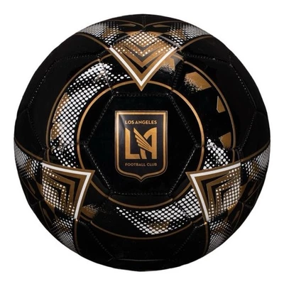 Mini balón de fútbol LAFC MLS, talla 1, Los Angeles Football Club, negro y dorado Foto 1 de 4