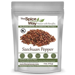 Premium Szechuan Peppercorns Whole Sichuan Spice 4 oz Bag - Picture 1 of 7
