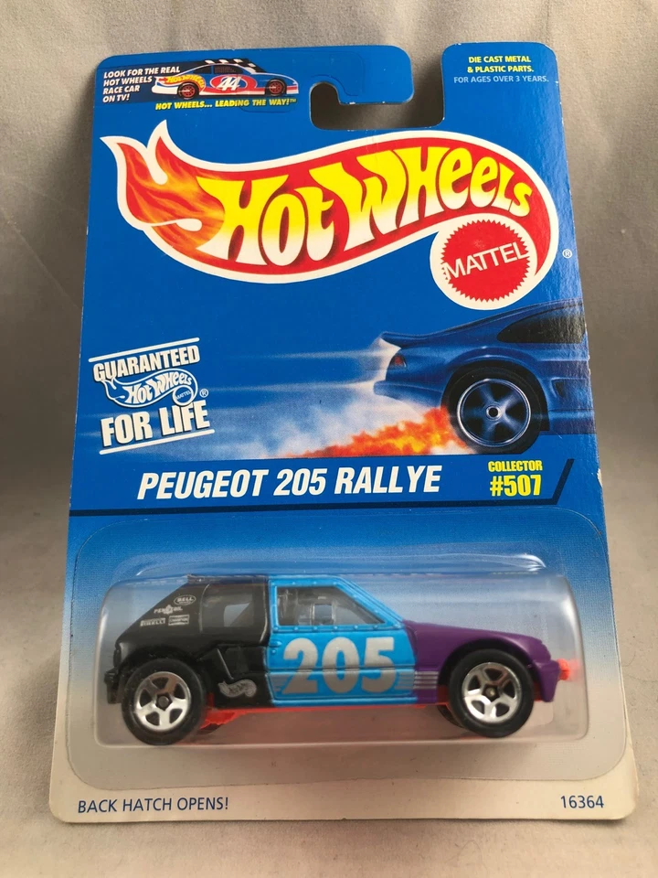 Peugeot 205 Rally #507 1997 Hot Wheels Foto 1 de 1