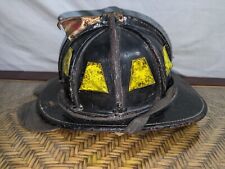 Vintage Cairns NYC Fire Helmet Model N5A - Leather Fire Helmet 1991