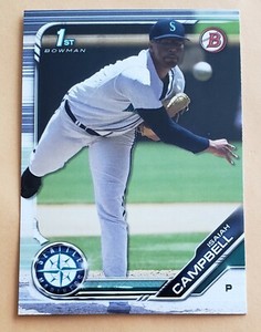 2019 Bowman Draft #BD11 Isaiah Campbell
