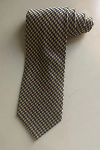 Men's Stefano Ricci Gold 100% Silk Neck Tie Made in Italy - Picture 1 of 4