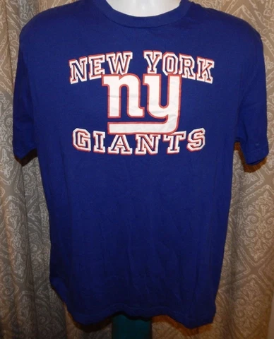 NFL Team NEW YORK GIANTS SS Sleepwear / Sleep Tee / Sleep Shirt Women's Large Cover
