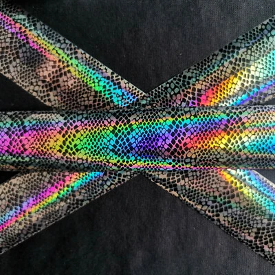 SNAKE PYTHON Nail Art Foil Holographic Nails Decor Transfer Foils Holo Sticker