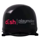 Winegard Pl-8035 Playmaker Dual Dish Compact Portable Black Satellite Tv Antenna