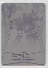 2015-16 Leaf Jack Eichel Printing Plate Black 1/1 Jack Eichel #1 Rookie RC ox1