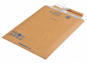 Wellpappversandtasche Suprawell SW40 Versandtasche Umschlag 250 x 353 mm DIN A4 - Picture 1 of 1