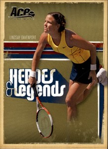 2006 Ace Authentic Heroes & Legends #16 Lindsay Davenport
