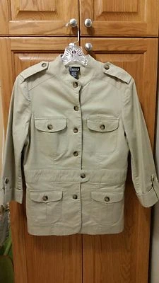 NY Collection Ladies Beautiful Embellished Pant Suit - Jacket Sz M / Pants Sz 10 - Image 1 of 4