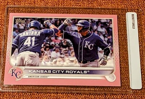 2022 Topps Series 2 #647-Kansas City Royals /50 Mothers Day Pink SP  #'d  48/50 - Picture 1 of 2