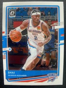 2020-21 Donruss Optic SHAI GILGEOUS-ALEXANDER #143 OKC THUNDER - Picture 1 of 1