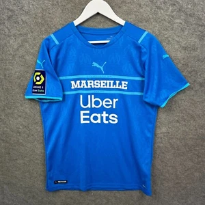 Camiseta de fútbol Marsella para hombre azul medio PUMA tercera camiseta Payet 10 2021/22 - Imagen 1 de 13