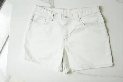 Ralph Lauren Polo Jeans Co. 5" Saturday White Denim Shorts – Size 12 - Image 1 of 4