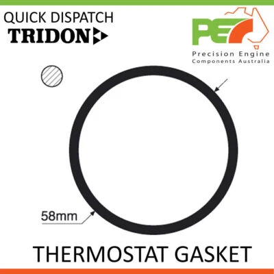 * TRIDON * Thermostat Gasket For Jaguar 240 340 E Type Sovereign Ser.1 — 第 1/4 张图片