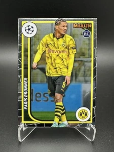 2023-24 Topps Merlin UEFA Club Competitions - Paris Brunner #144 (RC) - BVB - Picture 1 of 2