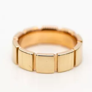 Band Ring 585/14K Rose Gold 1 Diamond 0.1 Ct TW/SI Size 54 - Picture 1 of 2