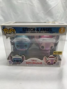 Funko Pop! Vinyl: Disney - Stitch & Angel - 2 Pack - Hot Topic (HT) (Exclusive) - Picture 1 of 6