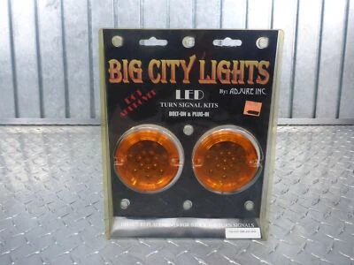 86 - вверх Harley светодиодный поворотник огни мигалка индикатор мигалка новый США - Изображение 1 из 4