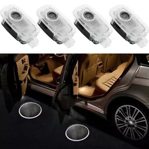 4x Door Light Projector Step Courtesy Ghost Shadow Lamp For Mercedes Benz S CL V - Picture 1 of 10