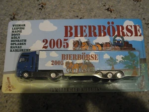 Bierbörse 2005 MAN SZ 1:87 Truck bierlaster mit Kutsche auf Bild - Bild 1 von 2