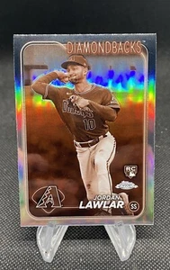 2024 Topps Chrome JORDAN LAWLAR RC Sepia Refractor #229 - Arizona Diamondbacks - Picture 1 of 1