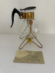Cory Tilt Pour Wärmer Swing 6 Tassen Kaffee Tee Karaffe Glas Karaffe - Bild 1 von 23