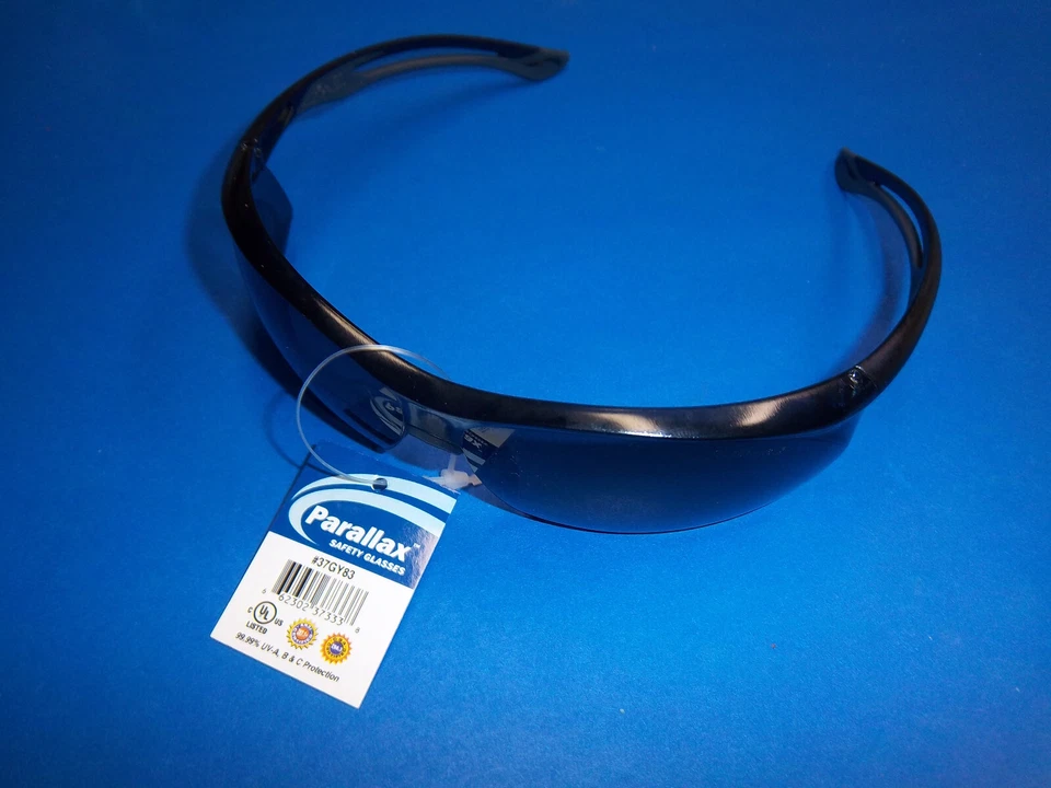 1 Gateway视差烟雾/灰色安全眼镜太阳镜弹道评级Z87+ 12 — 第 1/1 张图片