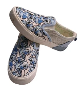 Disney Lilo And Stitch Sneaker Schuhe große Mädchen Gr. 2Y Slipper Canvas Loafer süß - Bild 1 von 12