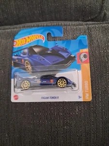 Hot Wheels Pagani Zonda R Blue 2023 HW Turbo 1.64 Diecast Car - Picture 1 of 2