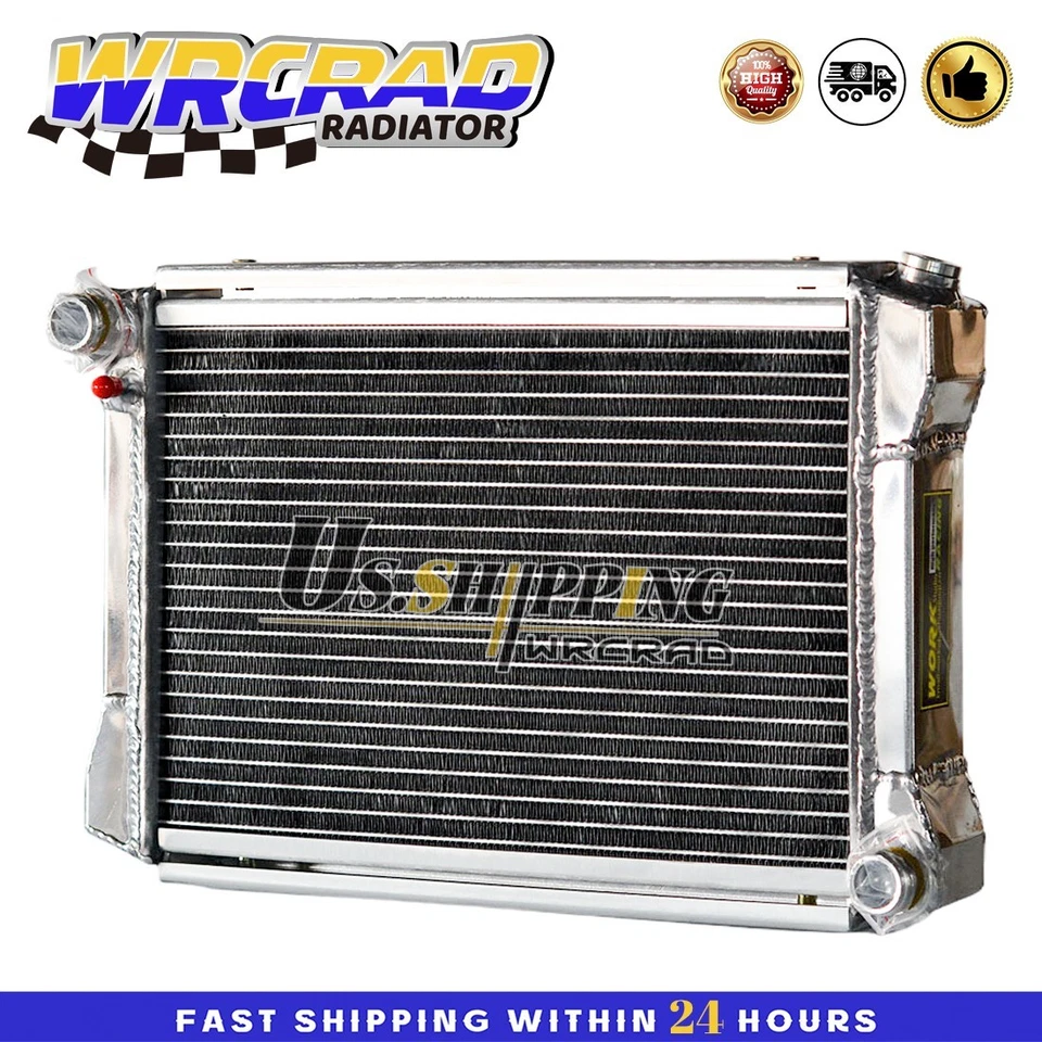 Se adapta a 1967-1974 1968 MG Midget 1275CC L4 CYL Gas 1,3 L Doble Núcleo Aluminio Radiador Foto 1 de 4