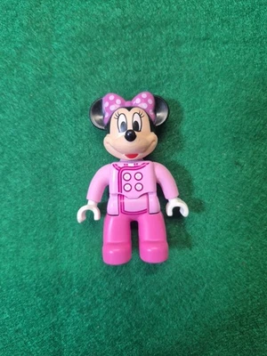 LEGO Duplo Disney Figure Minnie Mouse Pink Suit From set 10873 - Image 1 of 2