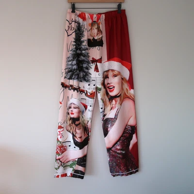 Pantalones de Navidad para mujer TAYLOR SWIFT talla XXL pantalones de salón Swifty Navidad Foto 1 de 4