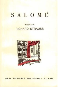 Strauss: Salome' (Versione in Italiano) - Libretto Sonzogno - Picture 1 of 1