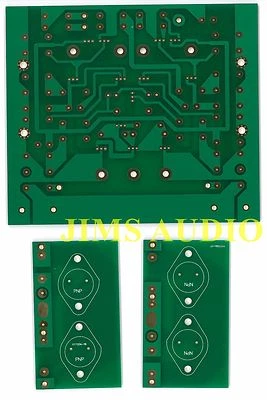High Power Pure Class A amplifier PCB KSA50 mkii ! - Image 1 of 4