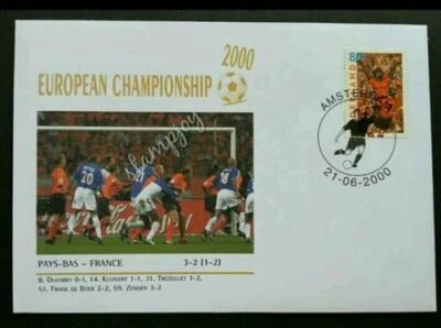 [SJ] Holland Netherlands European Championship 2000 Football Games Sport (FDC) - Image 1 of 4