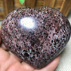 372 g vin almandin naturel grenat rouge cœur cristal pierre de palmier guérison 24
