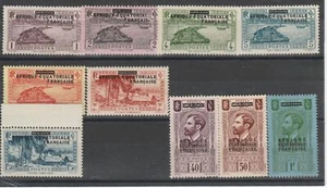 AFRIQUE EQUATORIALE FRANCAISE 1936 ÜBERDRUCKT 10 VAL MLH MF18748 - Picture 1 of 1