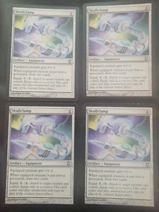 MTG 4x SKULLCLAMP - DARKSTEEL - ENGLISH EXCELLENT/GOOD - Imagen 1 de 2