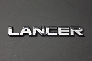 Lancer Boot Badge Emblem for Mitsubishi Evo 1 2 3 4 5 6 7 8 9 MR GSR VR VRX ES S - Picture 1 of 2