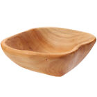 Wooden Serving Bowl Tray Platter Fruit Dish Plate