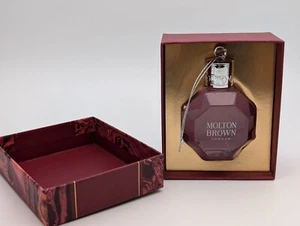 MOLTON BROWN Delicious Rhubarb & Rose Festive Bath & Shower Gel Bauble 75 ml - Picture 1 of 8