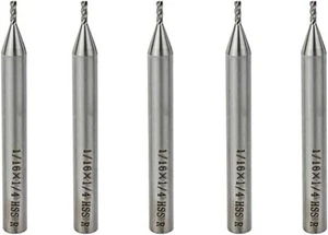 5 pezzi Sowa 103848 router doppio flauto carburo 1/16" fresatura CNC Sbwh-dd15-bb.yy - Foto 1 di 6