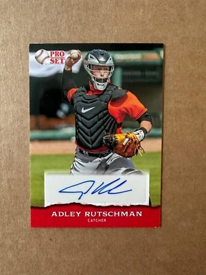 2022 Leaf Pro Set #PSA-AR2 Adley Rutschman Autograph Baltimore Orioles - Image 1 of 2