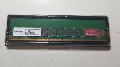 Synology 8GB DDR4 2133 ECC DIMM - RAMEC2133DDR4-8G - Image 1 of 3