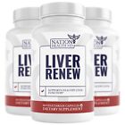 Nation Health MD Liver Renew Formula with Artichoke Extract, 3 Bottles