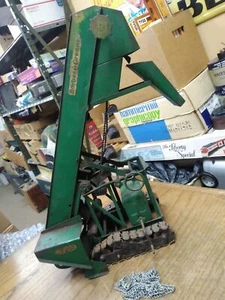Vtg 1950’s Doepke Model Toys Barber Greene 18" Bucket Loader Pressed Steel Toy - Picture 1 of 12