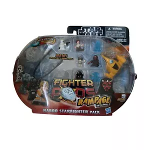 Star Wars Fighter Pods Rampage Battle Game Naboo Starfighter-Series 3 NEW&SEALED - Picture 1 of 5