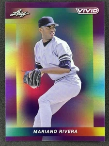 2023 Leaf Vivid - Mariano Rivera Purple Prismatic 2/2 #24 New York Yankees - Picture 1 of 2