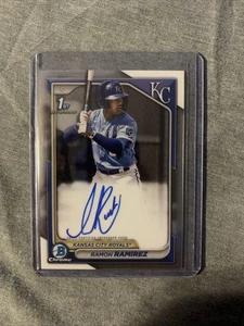 Ramon Ramirez 1st Bowman Chrome Auto - 2024 Bowman Chrome #CPA-RRZ Royals - Bild 1 von 2